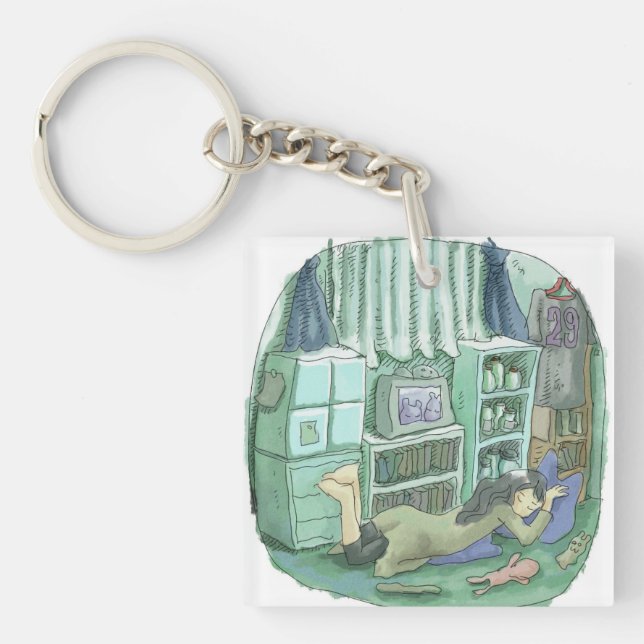 Sajiki Keychain (Front)