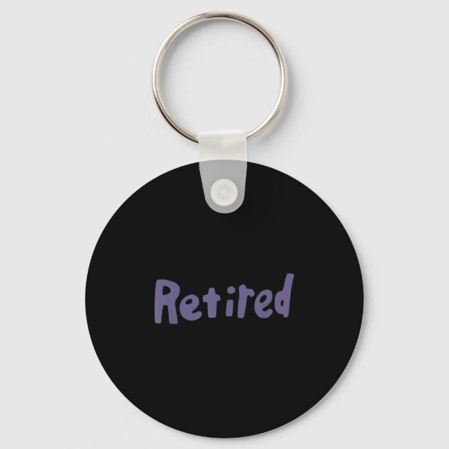 Sakamoto Retired Nk Meme  Keychain (Front)