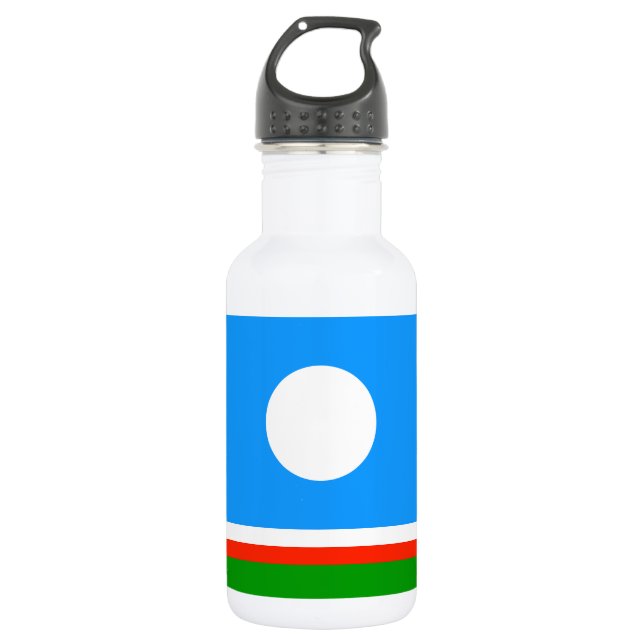 Sakha Flag 532 Ml Water Bottle (Front)