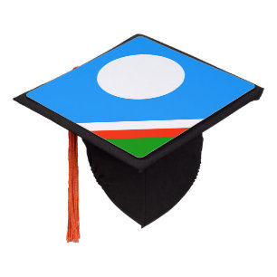 Sakha Flag Graduation Cap Topper