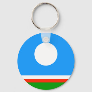 Sakha Flag Keychain