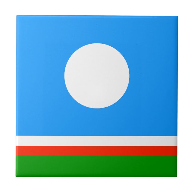 Sakha Flag Tile (Front)