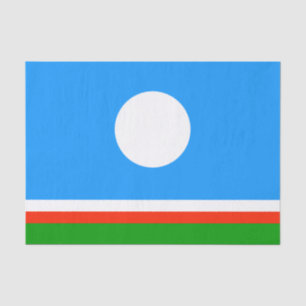 Sakha Flag Tissue Paper