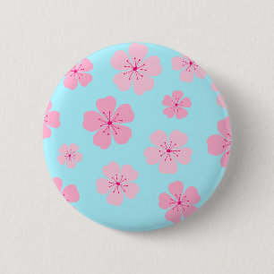 Sakura 2 Inch Round Button