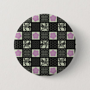sakura 2 inch round button