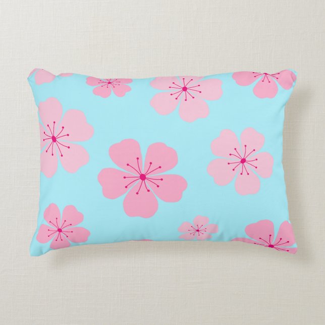 Sakura Accent Pillow (Front)