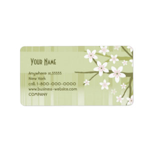 Sakura Address Label