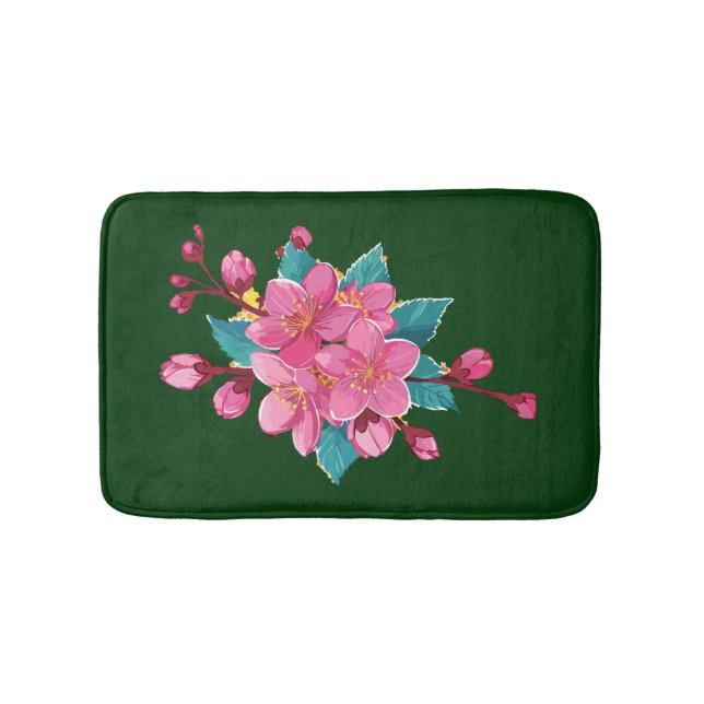 Sakura bloom bath mat (Front)