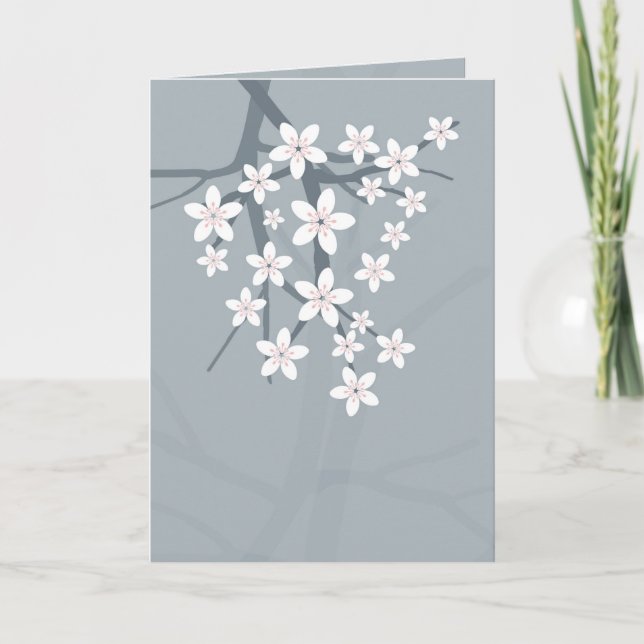 Sakura Blossom Greeting Card (Front)