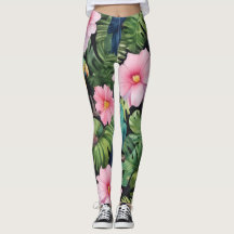 Sakura Blossom Leggings Motifs