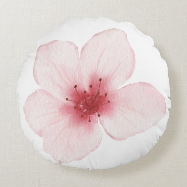 Sakura cake round pillow (Front)