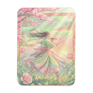 Sakura Card Magnet
