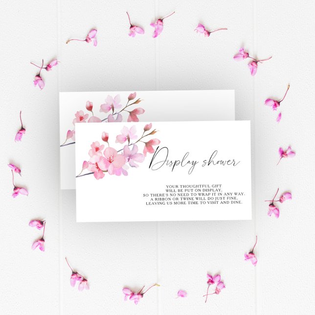 Sakura - Carte du boîtier de douche d'affichage (Créateur téléchargé)