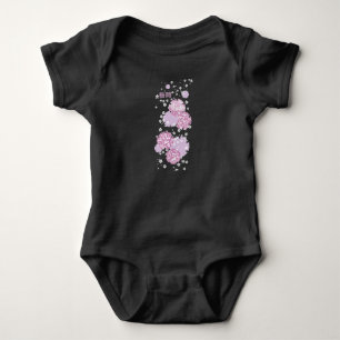 Sakura, Cherry Blossom Baby Bodysuit