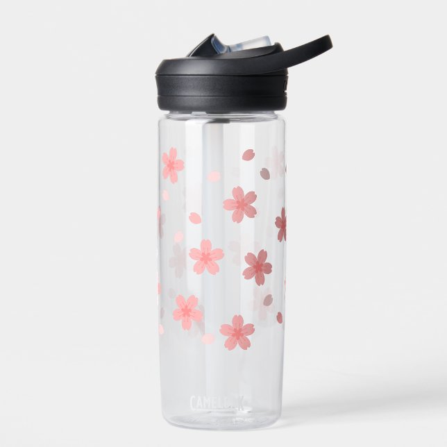 Sakura Cherry Blossom Flower Petal Water Bottle (Left)
