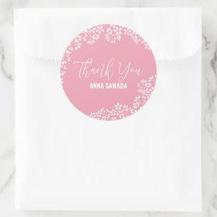 SAKURA cherry blossom Thank you Stickers