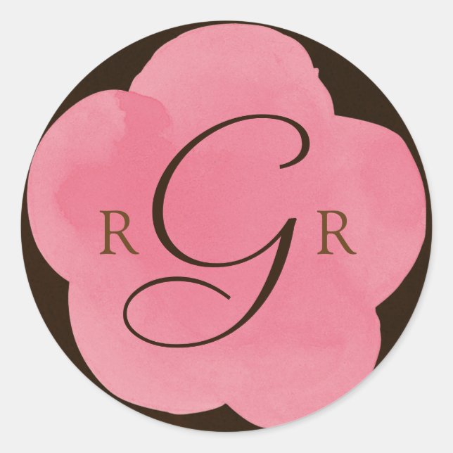 Sakura / Cherry Blossom Wedding Seal (Front)