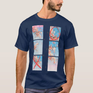 Sakura Cherry Blossoms 35mm Film Strip Analogue Ph T-Shirt