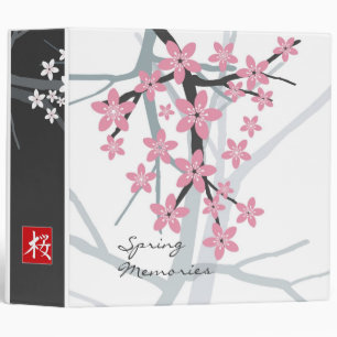 Sakura - Classeur floral élégant
