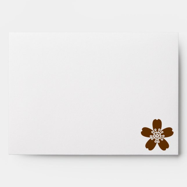 Sakura de charme dans les enveloppes de chocolat (Devant)