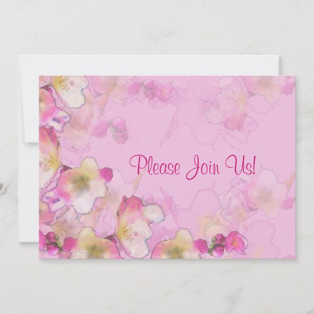 Sakura Faire-part de mariage (Devant)