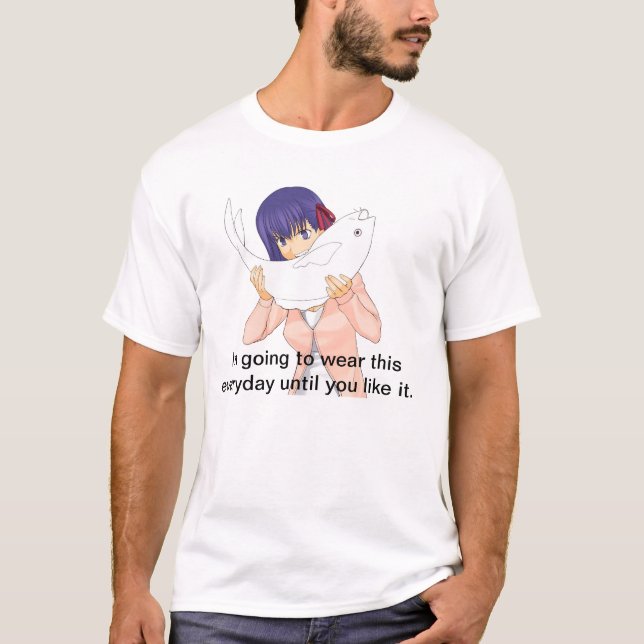 Sakura fish t-shirt (Front)