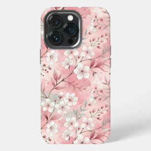 Sakura Flower Pattern Pink iPhone 13 Pro Case