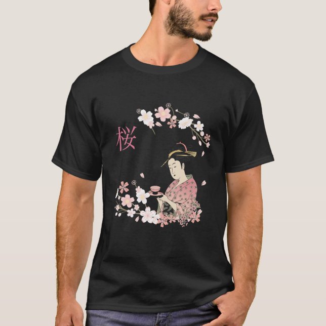 Sakura Geisha T-Shirt (Front)