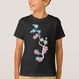 Sakura Gift Trans Funny Gift Tee Women,girl Love F