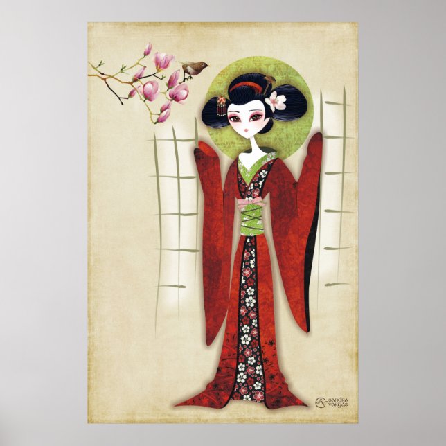Sakura Girl Print (Front)