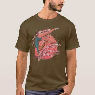 Sakura Gymnastics Lover Cherry Blossom Acrobatic G T-Shirt