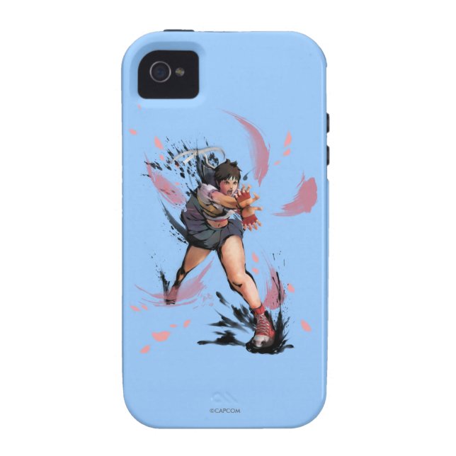 Sakura Hadoken Case-Mate iPhone Case (Back)