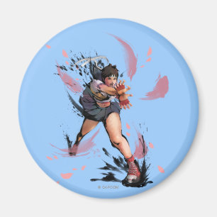 Sakura Hadoken Magnet