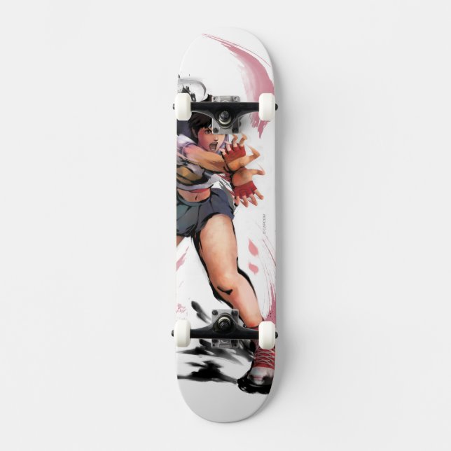 Sakura Hadoken Skateboard (Front)