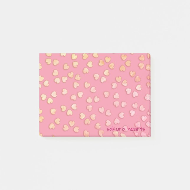 sakura hearts - Post-It Notes pad (Front)