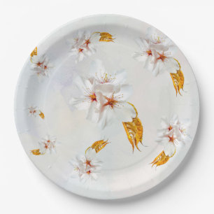 Sakura - Japanese cherry blossom Paper Plate