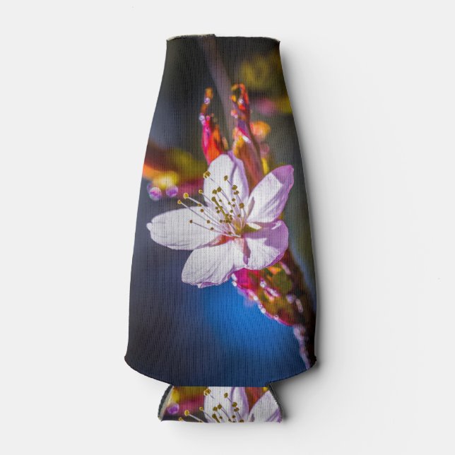 Sakura - Japanese cherry flower Bottle Cooler (Front)