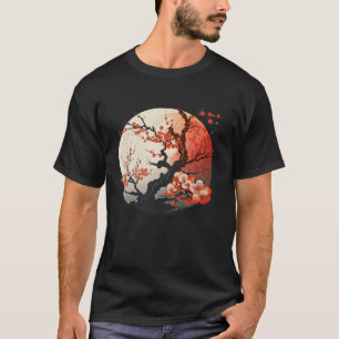 Sakura Japanese Japan Cherry Blossom Plum Blossom  T-Shirt