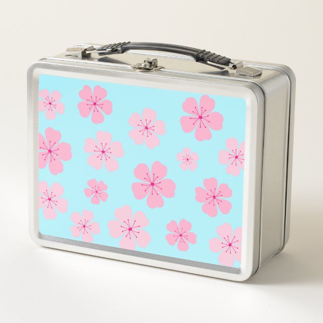 Sakura Metal Lunchbox (Front)