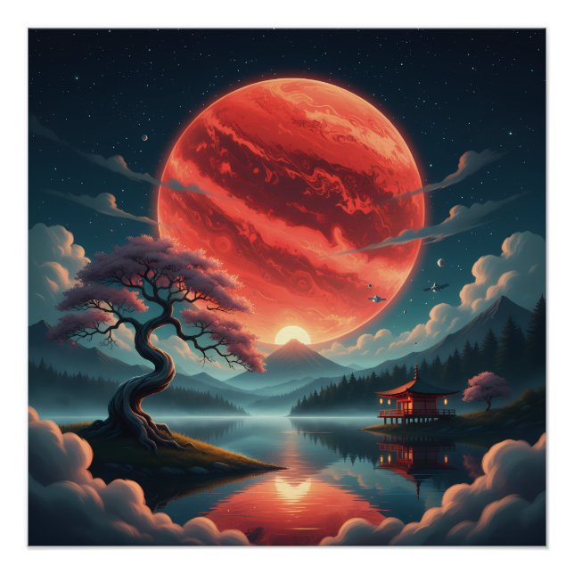 Sakura Moon Poster (Front)