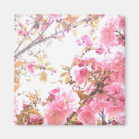 Sakura Pink Flowers Cherry Blossom Floral Patterns