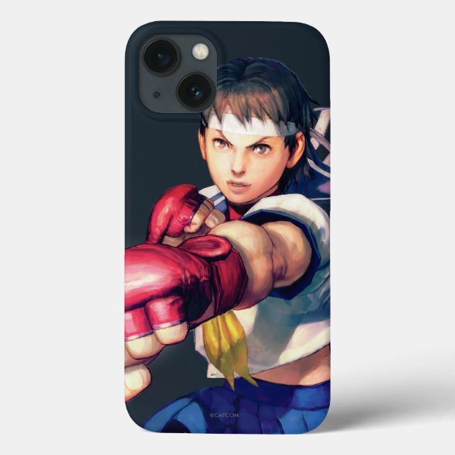Sakura Punching Case-Mate iPhone Case (Back)