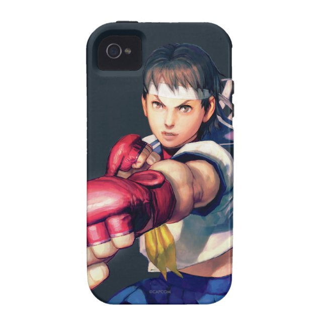 Sakura Punching Case-Mate iPhone Case (Back)