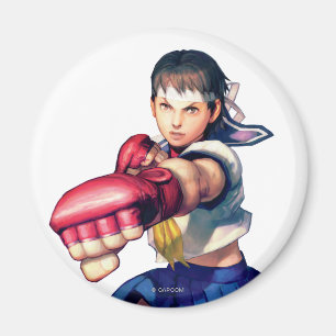 Sakura Punching Magnet