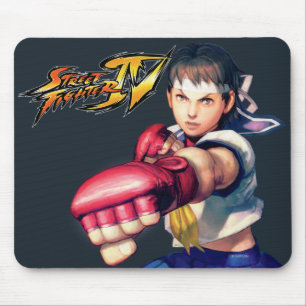 Sakura Punching Mouse Pad