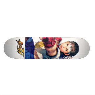 Sakura Punching Skateboard