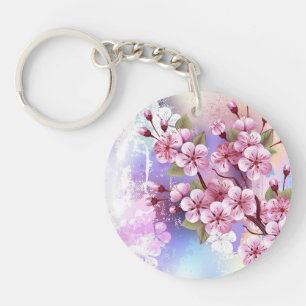 Sakura rose sur la peinture Arrière - plan