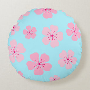 Sakura Round Pillow