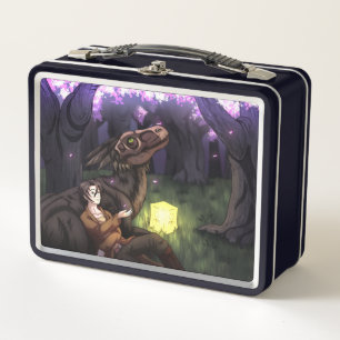 Sakura Season Metal Lunch Box