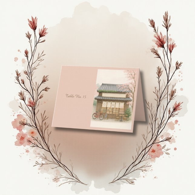 sakura tea house Numéro de table de destination (Créateur téléchargé)